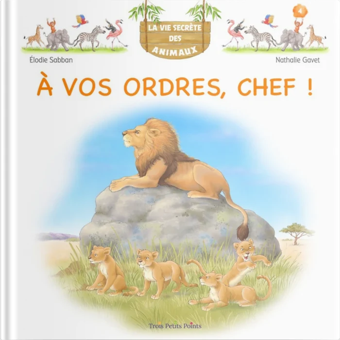 Couverture du tome 4 : À vos ordres, chef !