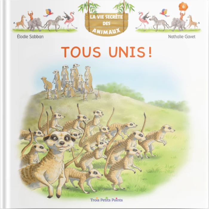 Couverture du tome 6 : Tous unis !